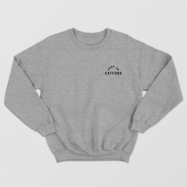 Made in Catford Motif Unisex Adult Sweatshirt