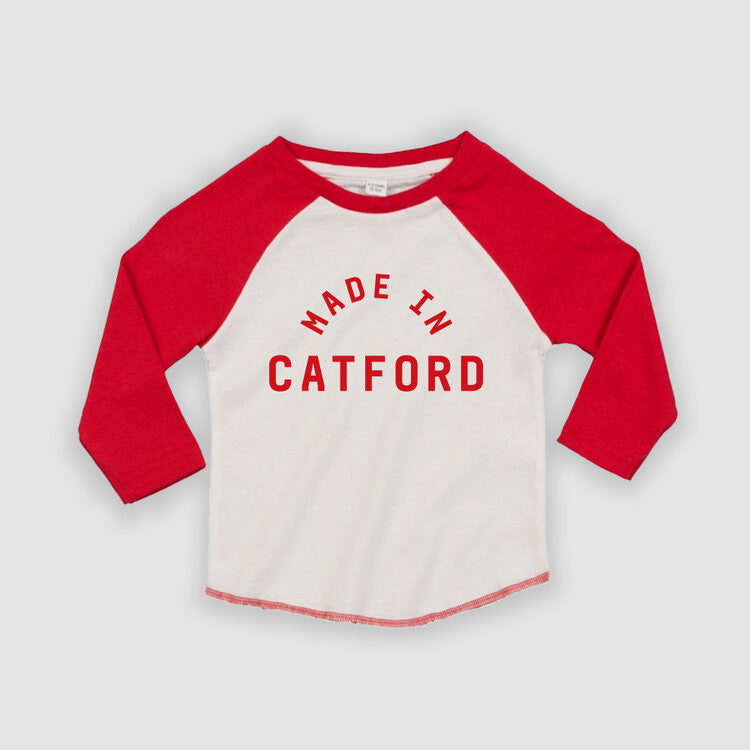 Made in Catford Baby Baseball Top